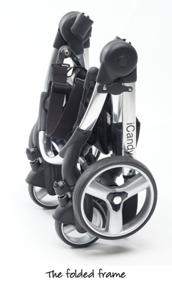 The folded frame of the iCandy Peach Blossom