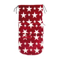 Stars Fur Red and White